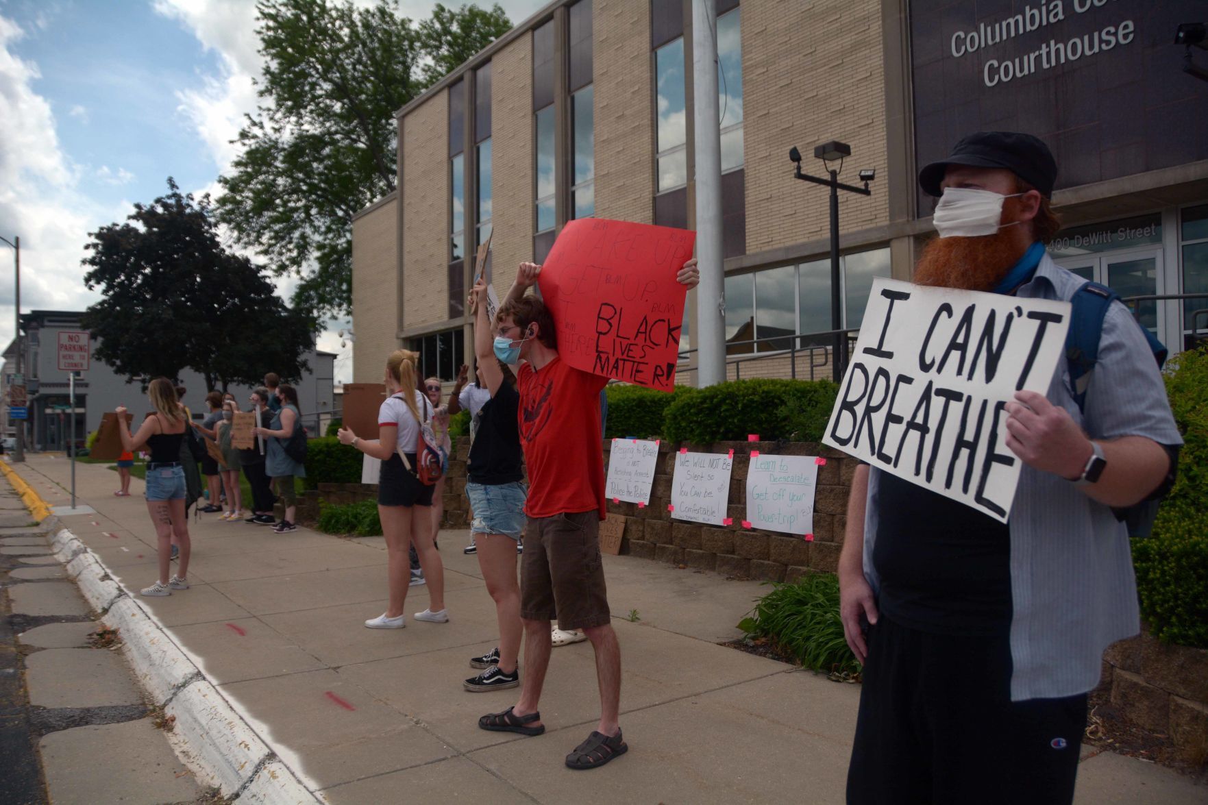 Portage protests police brutality